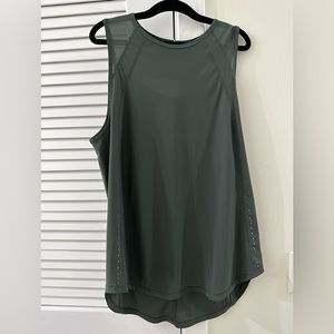 Lululemon Sculpt Tank Top in Smoked Spruce